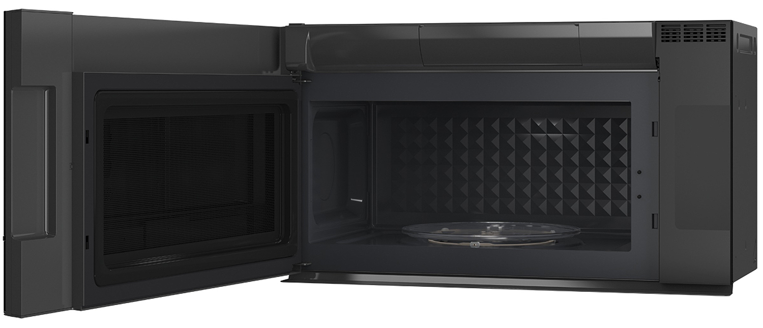 Cafe 2.1 Cu. Ft. Platinum Over-The-Range Microwave Oven - CVM721M2NS5