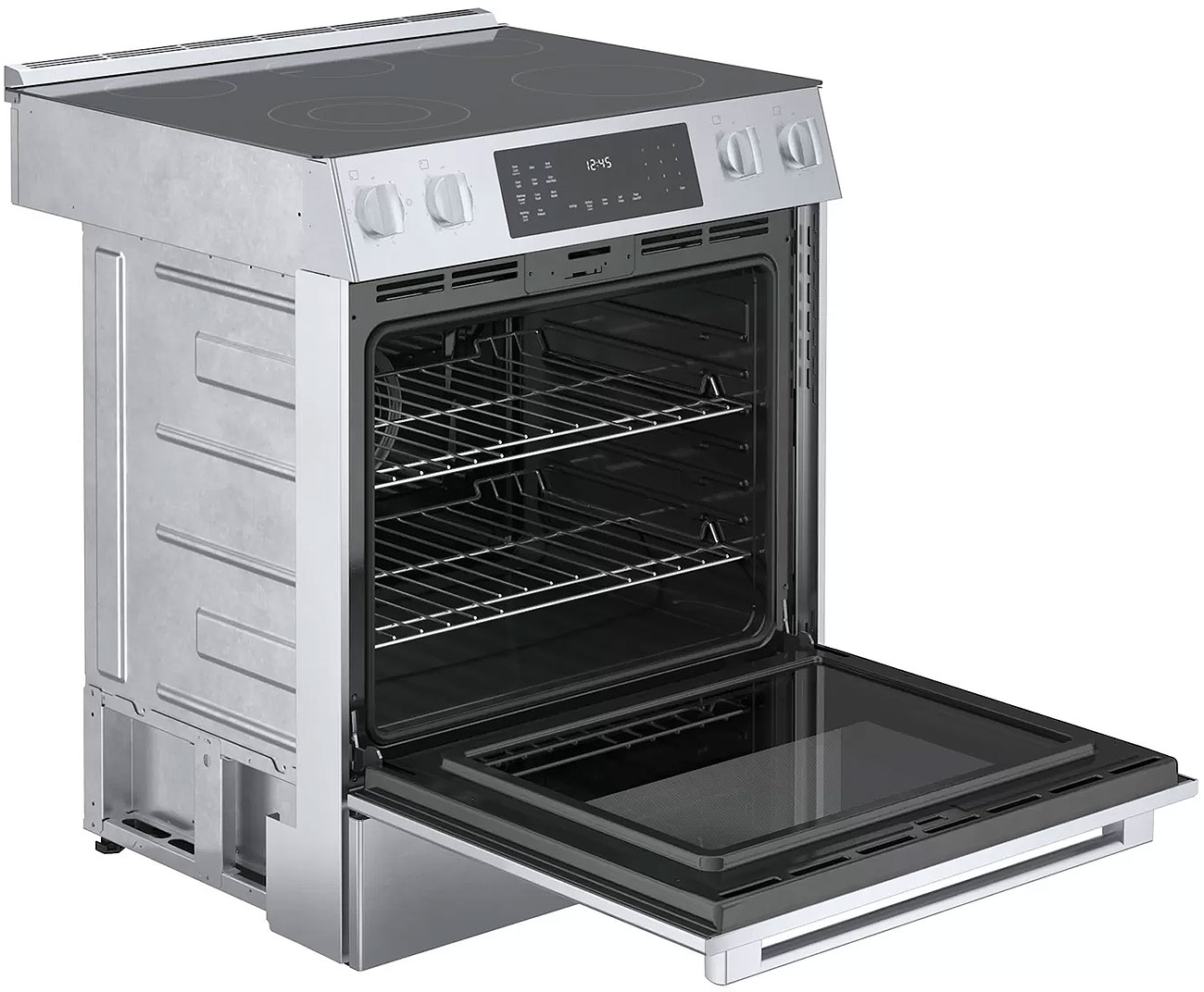 Bosch 800 Series 30 In. Stainless Steel Electric Slide-In Range - HEI8056U