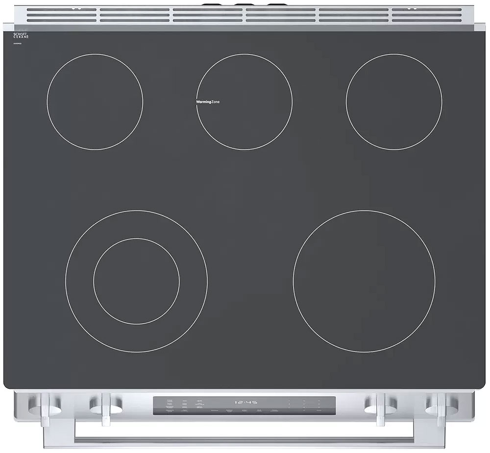Bosch 800 Series 30 In. Stainless Steel Electric Slide-In Range - HEI8056U