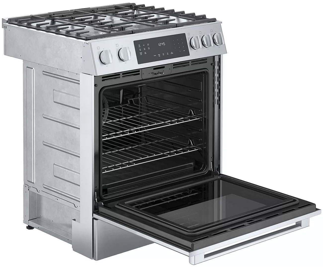 Bosch 800 Series 30 In. Stainless Steel Gas Slide-In Range - HGI8056UC