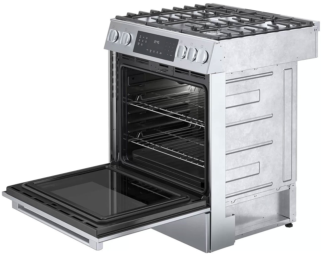Bosch 800 Series 30 In. Stainless Steel Gas Slide-In Range - HGI8056UC