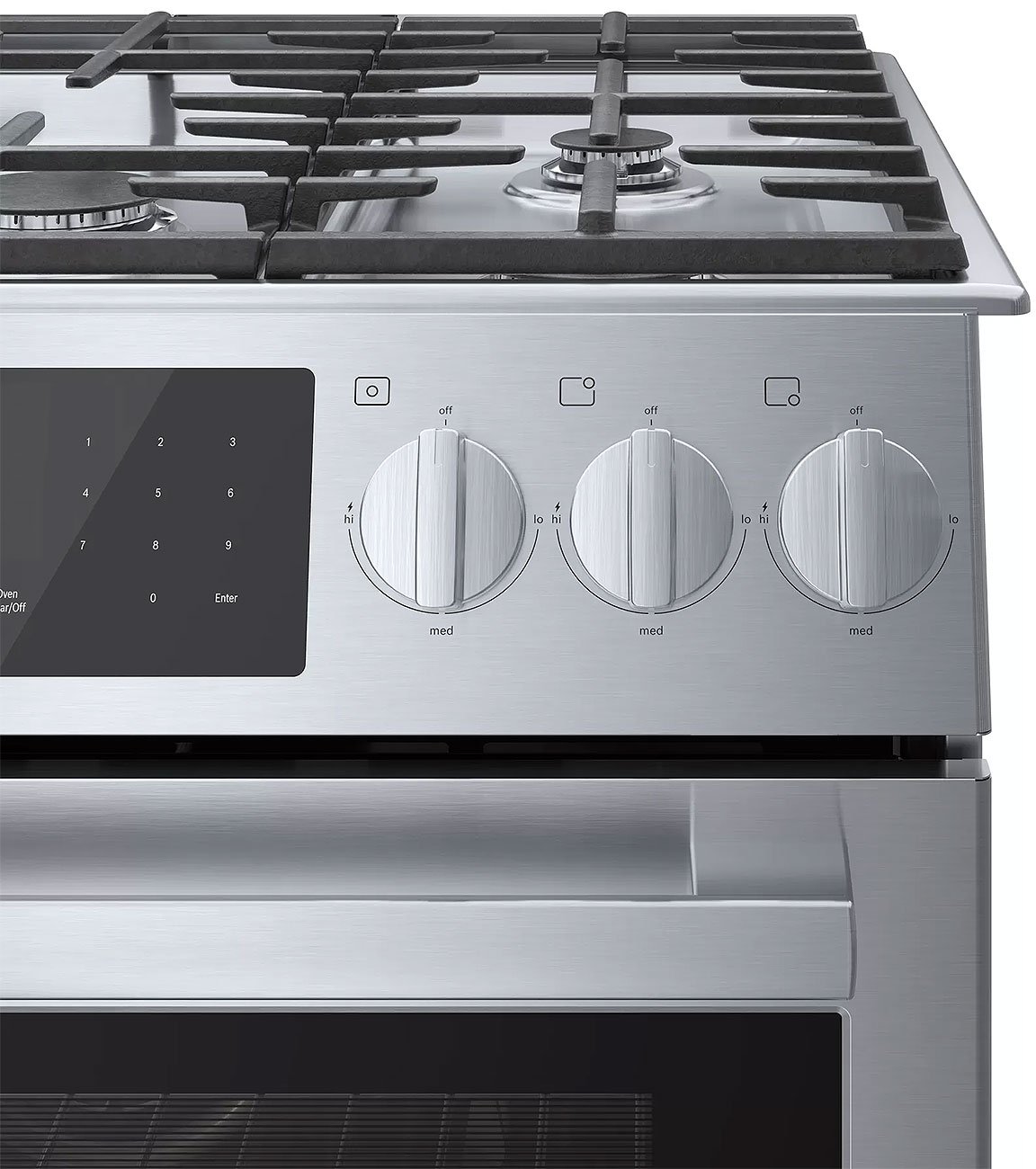 Bosch 800 Series 30 In. Stainless Steel Gas Slide-In Range - HGI8056UC