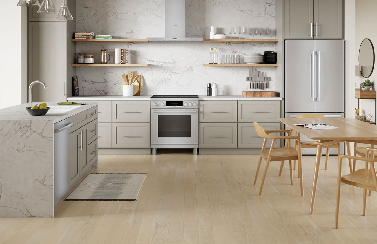 Bosch 800 Series 30 In. Stainless Steel Industrial Style Induction Range - HIS8055U 13 Bosch 800 Series 30 In. Stainless Steel Industrial Style Induction Range - HIS8055U
