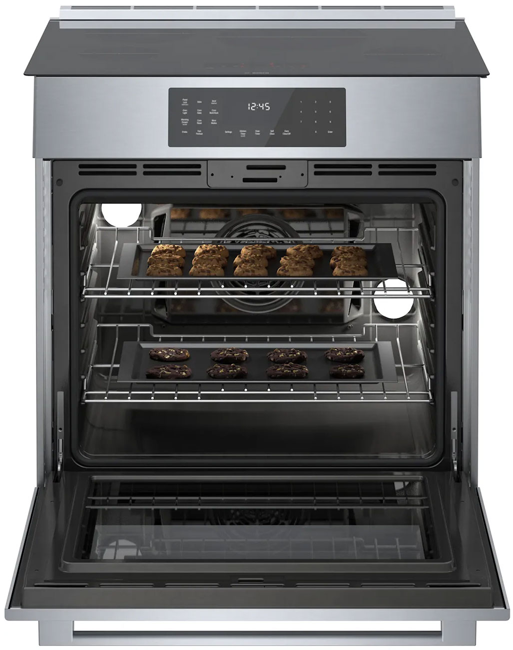 Bosch 800 Series 30 In. Stainless Steel Slide-In Induction Range - HII8057U 3 Bosch 800 Series 30 In. Stainless Steel Slide-In Induction Range - HII8057U