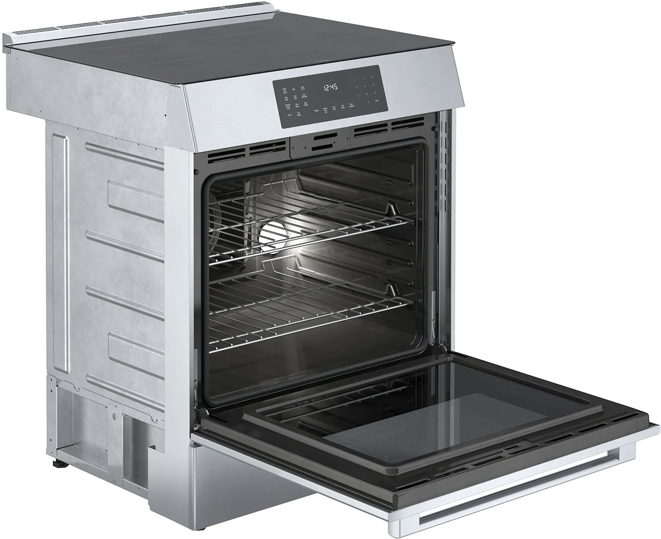 Bosch 800 Series 30 In. Stainless Steel Slide-In Induction Range - HII8057U 4 Bosch 800 Series 30 In. Stainless Steel Slide-In Induction Range - HII8057U