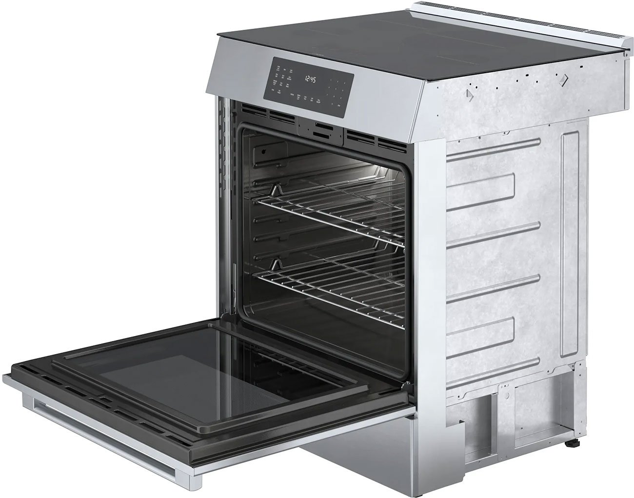 Bosch 800 Series 30 In. Stainless Steel Slide-In Induction Range - HII8057U 5 Bosch 800 Series 30 In. Stainless Steel Slide-In Induction Range - HII8057U