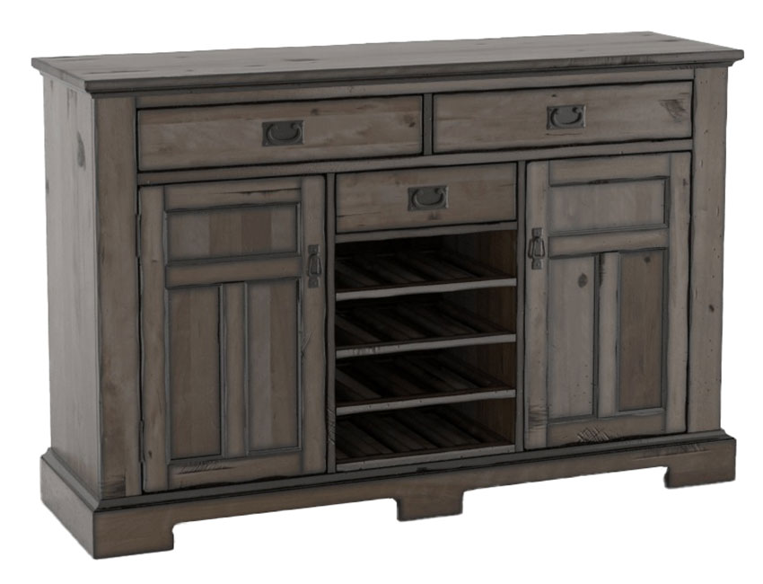 Canadel Champlain Buffet 6140T1 in Heritage Taupe - BUF061407373DT1