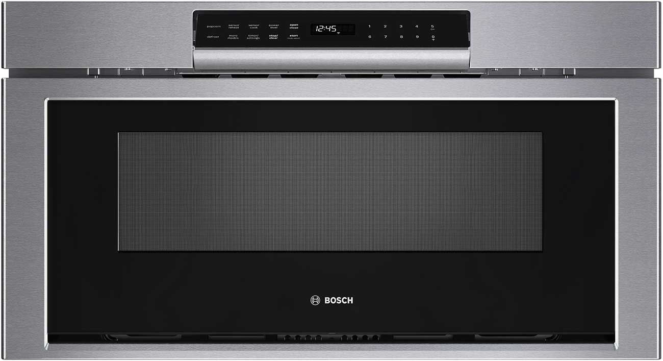 Bosch 800 Series Drawer Microwave 30 Inch in Stainless Steel - HMD8054UC
