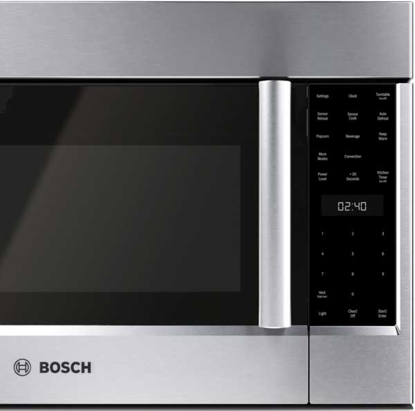Bosch 800 Series Over-The-Range Microwave 30 Inch in Stainless Steel - HMV8054U