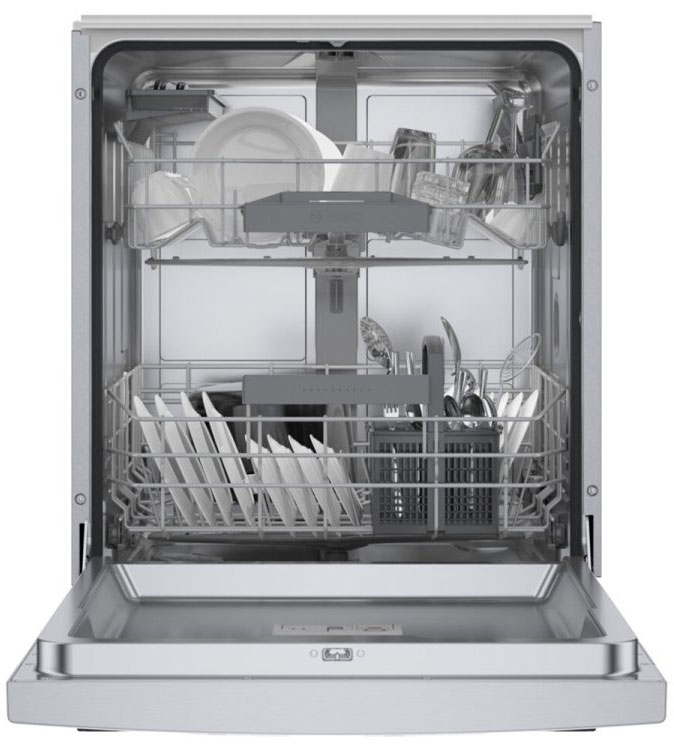 Bosch 300 Series ADA 24-Inch Dishwasher in Stainless Steel - SGE53C55UC