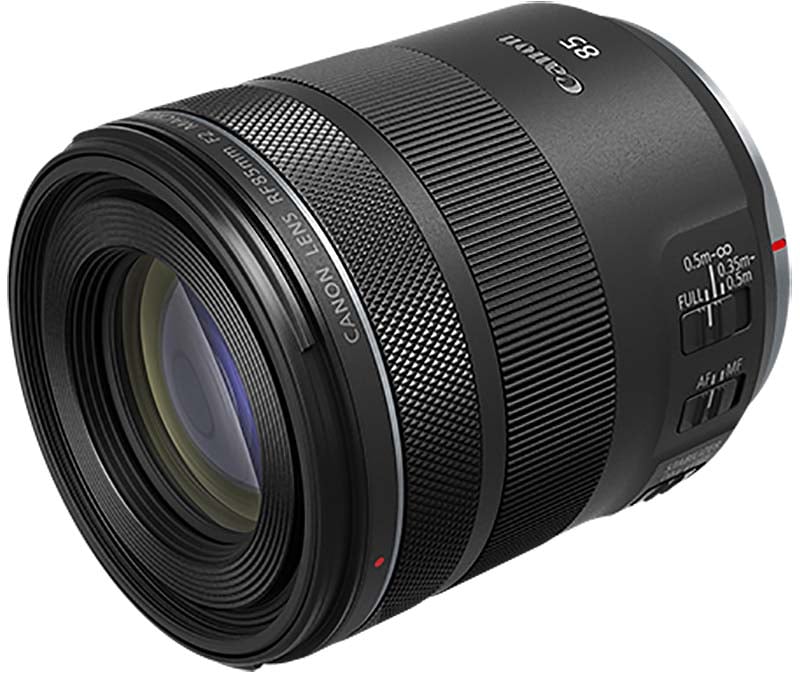 Canon RF 85mm F2 Macro IS STM Camera Lens - 4234C002