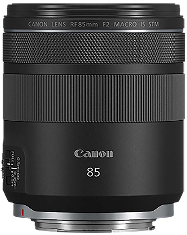 Canon RF 85mm F2 Macro IS STM Camera Lens - 4234C002