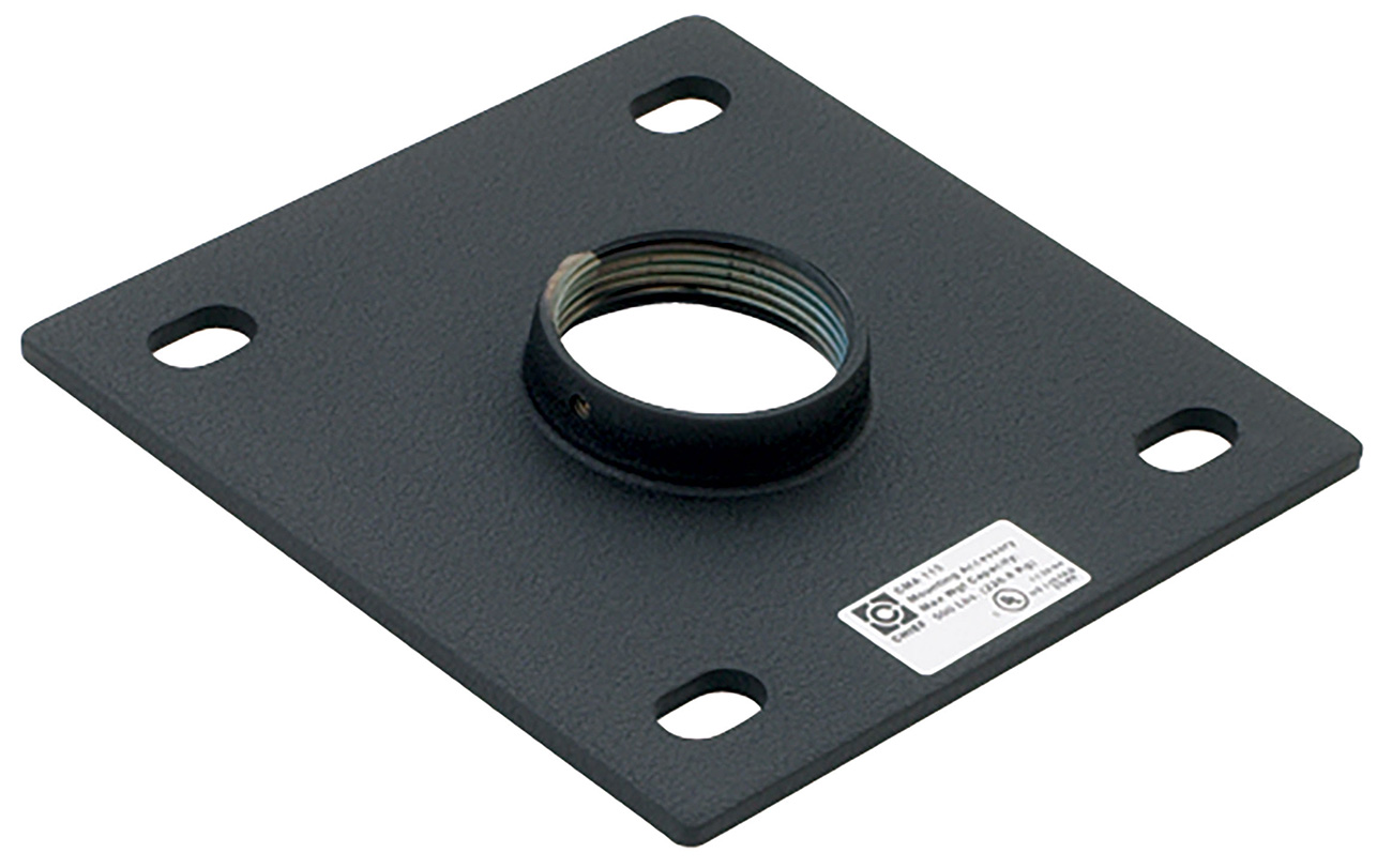 Chief Ceiling Plate 6-Inch in Black Finish - CMA115
