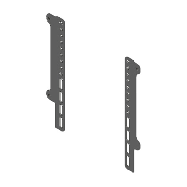 Chief Hardware Kit 4-Inch Mounting Adapter for Fusion and Thinstall in Black - FHB5149