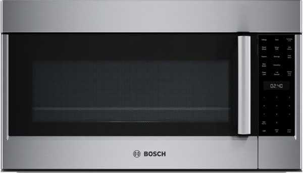 Bosch Benchmark Series Over-The-Range Microwave 30 Inch in Stainless Steel - HMVP054U