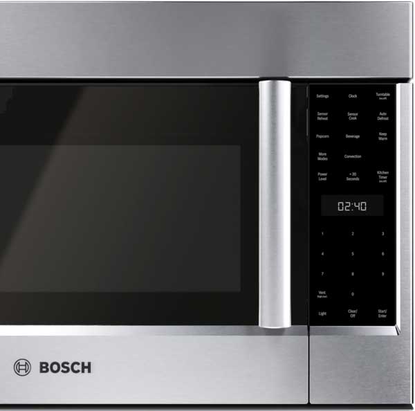 Bosch Benchmark Series Over-The-Range Microwave 30 Inch in Stainless Steel - HMVP054U