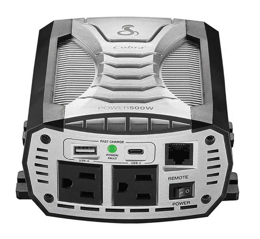 Cobra POWER 500W Power Inverter - CPI-500W