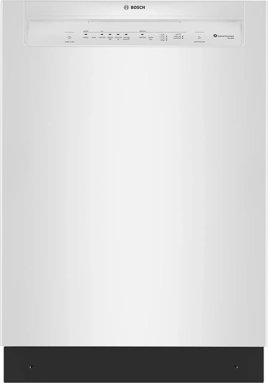 Bosch 300 Series Dishwasher 24-Inch in White - SHE43DM2N