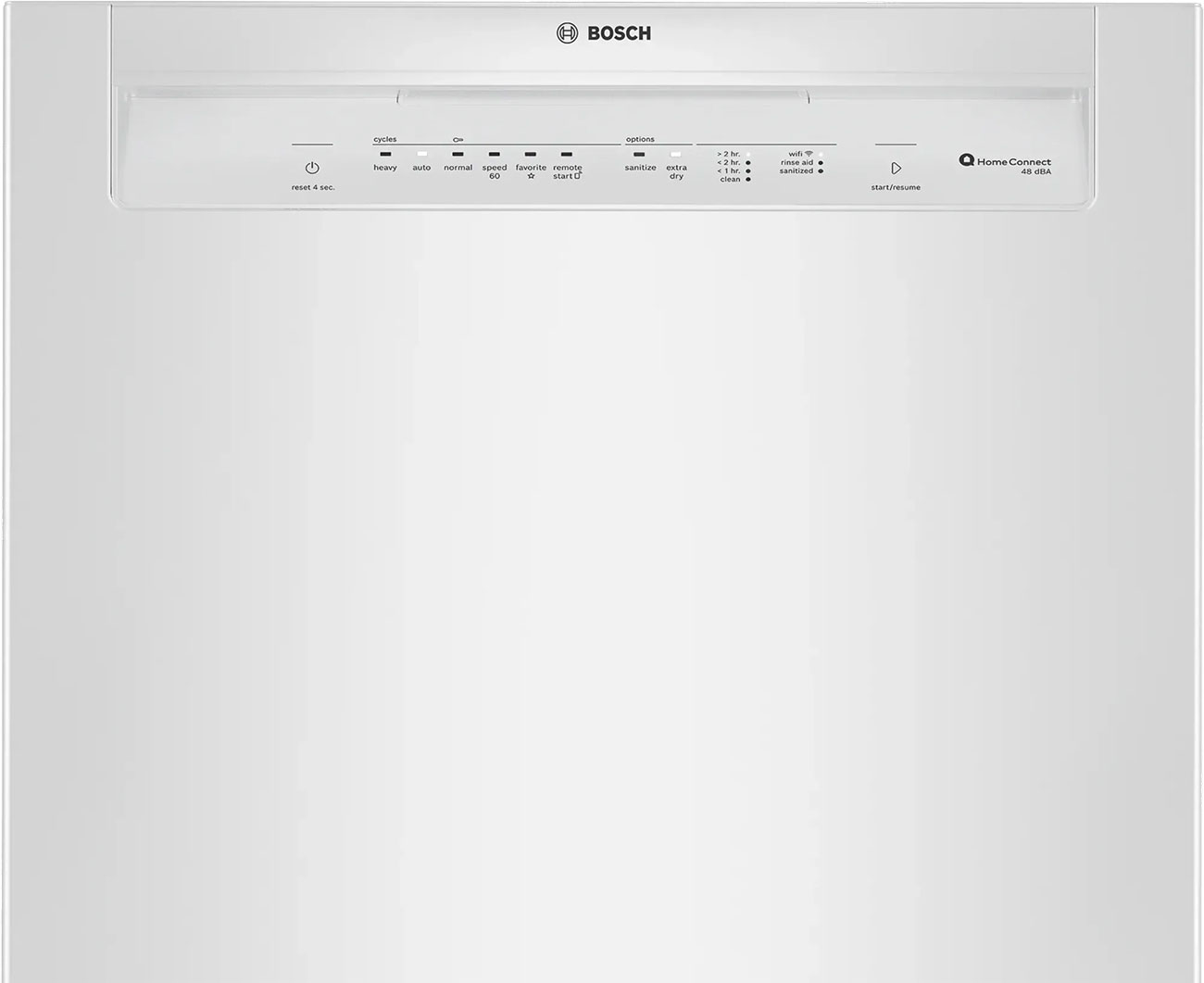Bosch 300 Series Dishwasher 24-Inch in White - SHE43DM2N