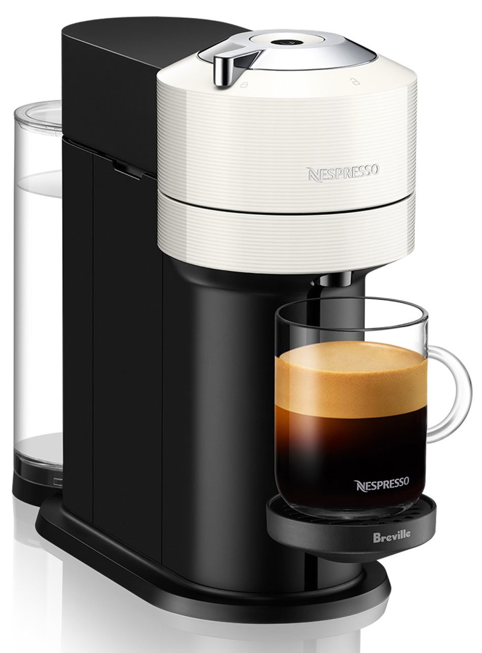 DeLonghi Nespresso Vertuo Next Coffee & Espresso Machine in White - ENV120W