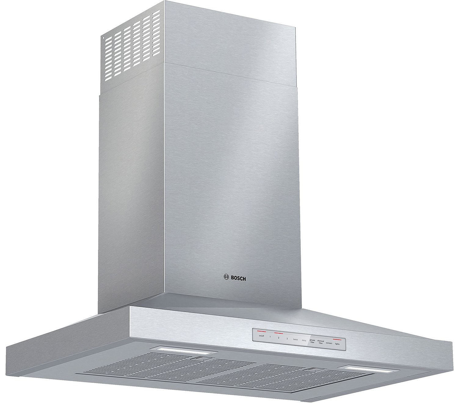 Bosch 500 Series 30\" Stainless Steel Pyramid Canopy Chimney Hood - HCP50652UC