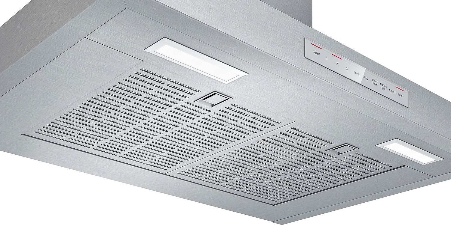 Bosch 500 Series 30\" Stainless Steel Pyramid Canopy Chimney Hood - HCP50652UC