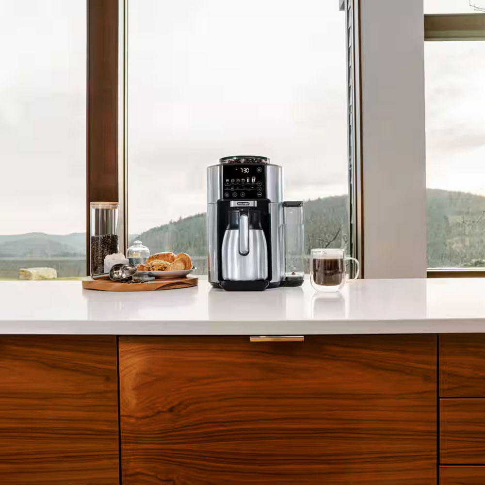 DeLonghi TrueBrew Drip Coffee Maker with Thermal Carafe in Stainless Steel - CAM51035M