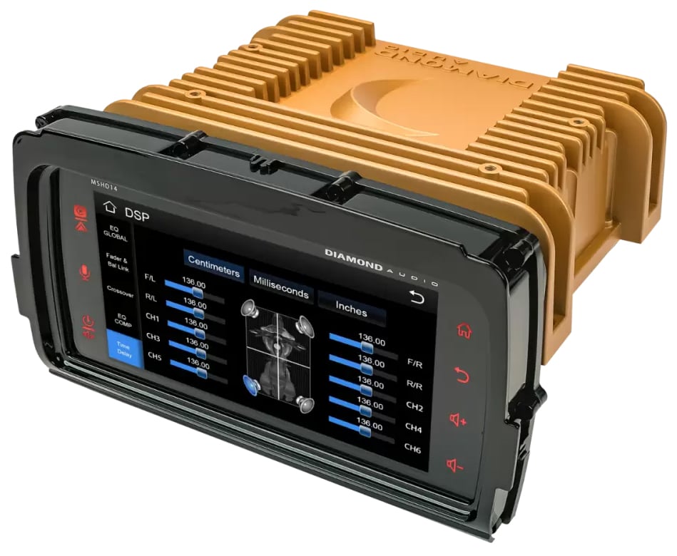 Diamond Audio Digital Media Receiver Plug-N-Play for 2014-2024 Harley Davidson Motorcycles - MSHD14
