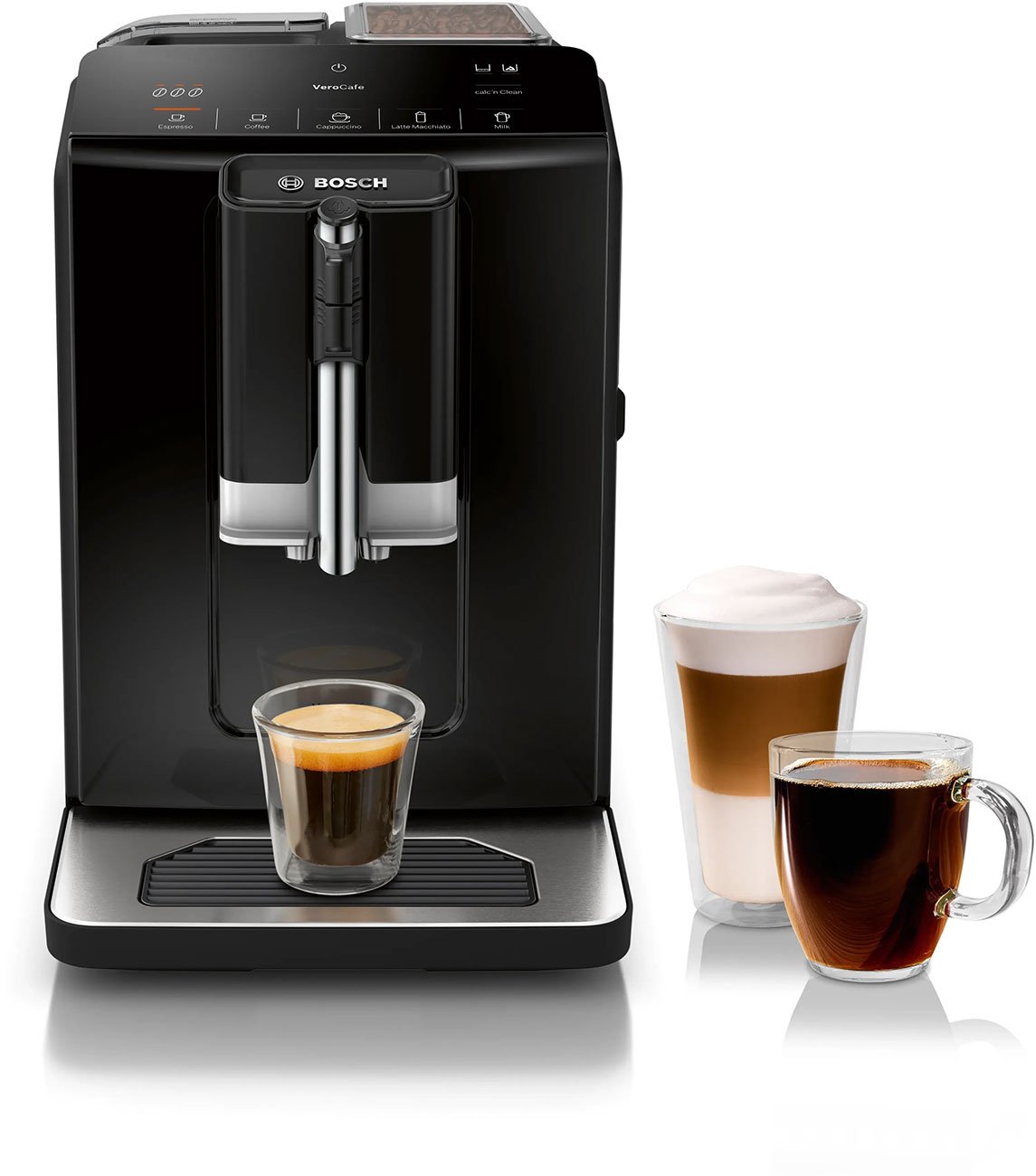 Bosch 300 Series VeroCafe Fully Automatic Espresso Machine in Black - TIU20109