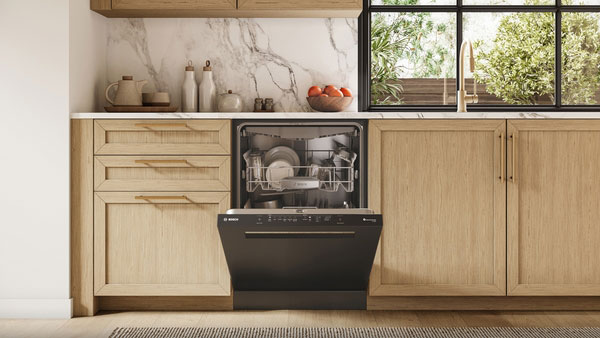 Bosch 500 Series Pocket Handle Dishwasher 24-Inch Wide in Black - SHP65DM6N 22 Bosch 500 Series Pocket Handle Dishwasher 24-Inch Wide in Black - SHP65DM6N