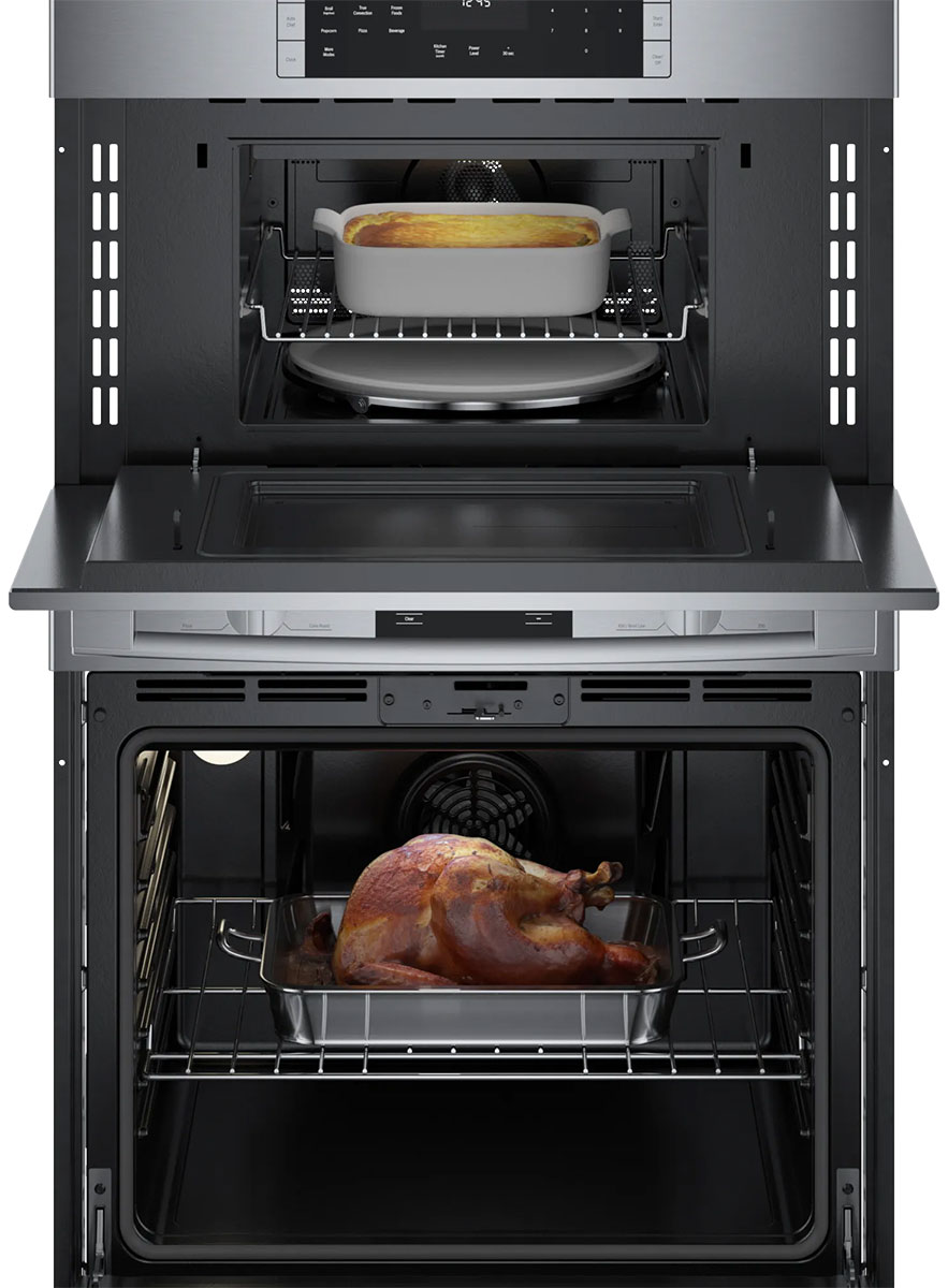 Bosch 500 Series 30" Stainless Steel Speed Combination Oven - HBL5754UC 3 Bosch 500 Series 30\" Stainless Steel Speed Combination Oven - HBL5754UC