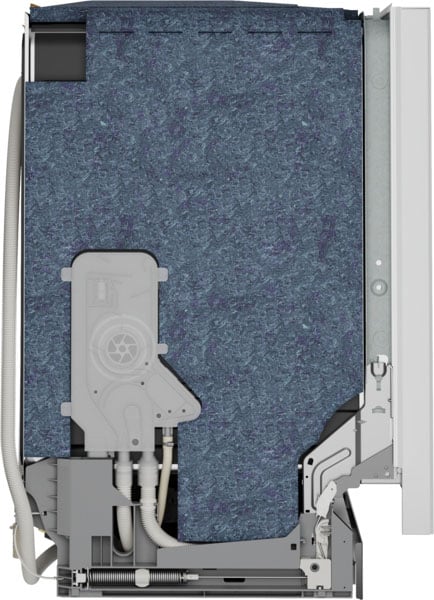 Bosch 500 Series Pocket Handle Dishwasher 24-Inch Wide in White - SHP65DM2N 16 Bosch 500 Series Pocket Handle Dishwasher 24-Inch Wide in White - SHP65DM2N