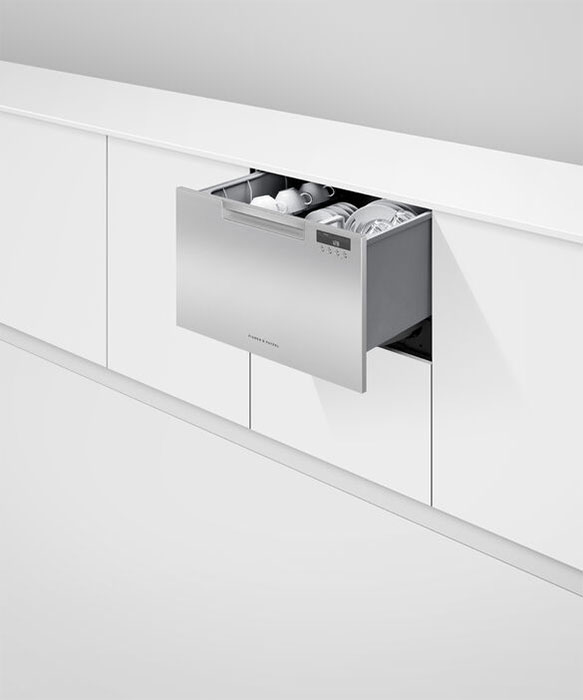 Fisher & Paykel ADA Series 7 24\" Stainless Steel Single DishDrawer Dishwasher - DD24SAX9N