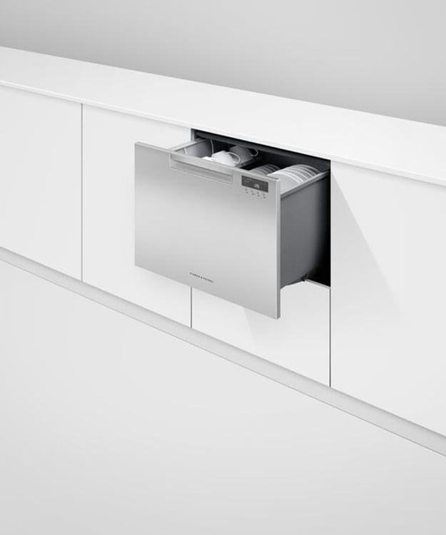 Fisher & Paykel ADA Series 7 24\" Stainless Steel Tall Integrated Single DishDrawer Dishwasher - DD24SCTX9N
