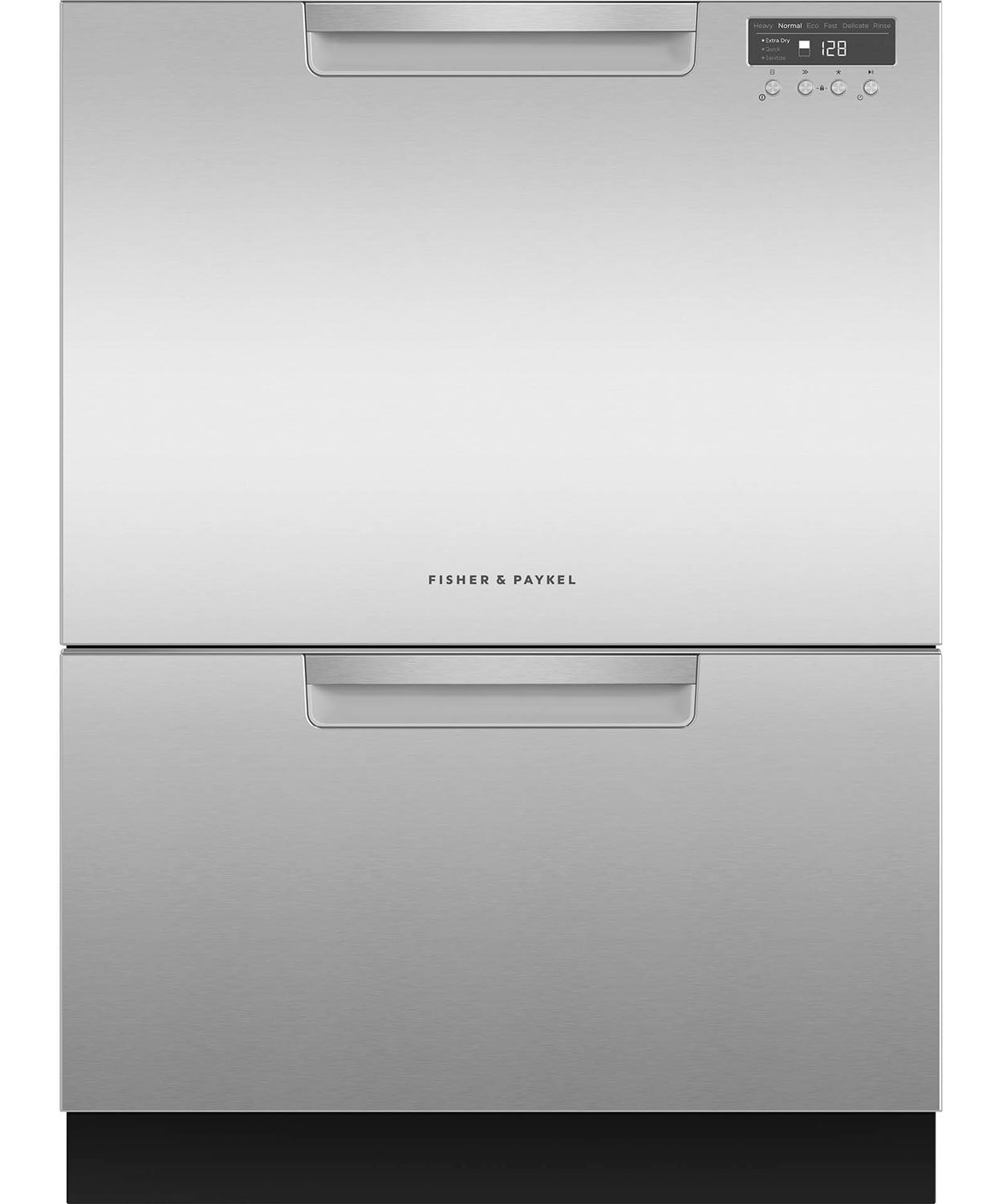 Fisher & Paykel Series 7 24\" Stainless Steel Tall Double DishDrawer Dishwasher - DD24DCTX9N