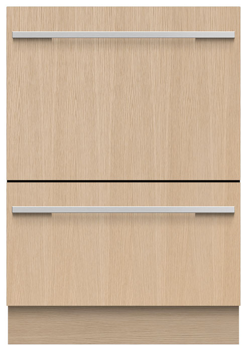 Fisher & Paykel Series 9 24\" Custom Panel Tall Double DishDrawer Dishwasher - DD24DHTI9N