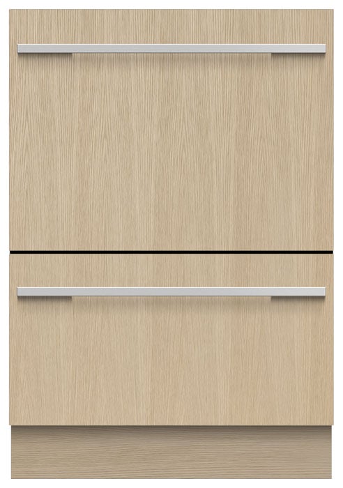 Fisher & Paykel Series 9 24\" Panel Ready Tall Integrated Double DishDrawer Dishwasher - DD24DTI9N