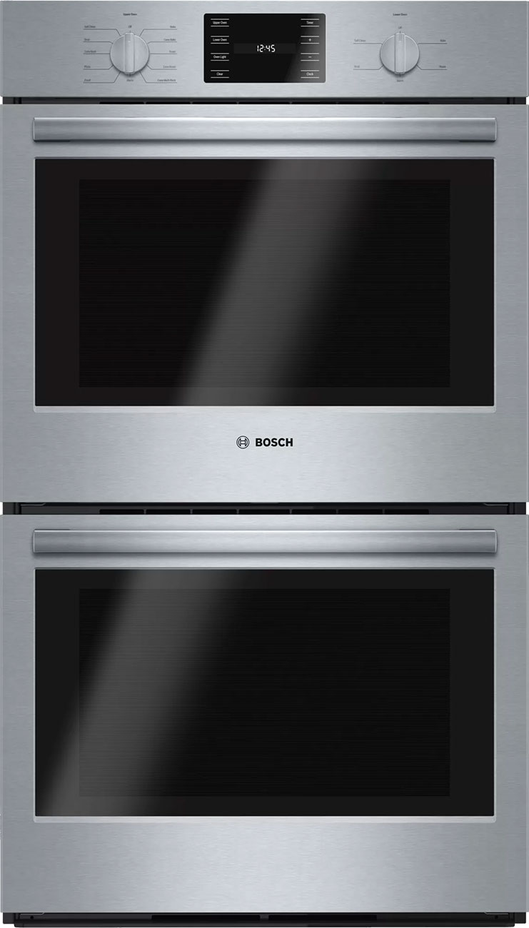 Bosch 500 Series 30\" Stainless Steel Electric Built-In Double Wall Oven - HBL5651UC