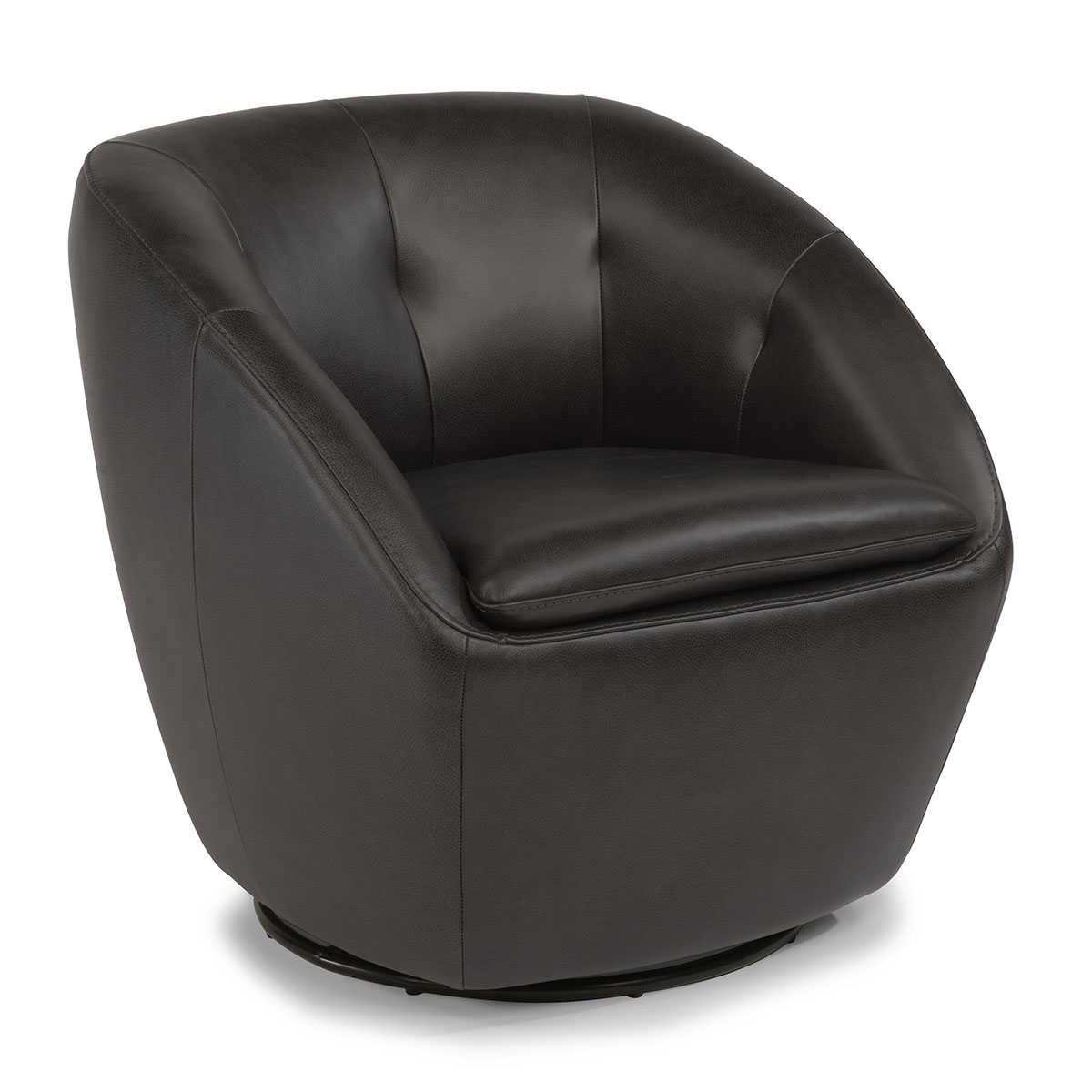 Flexsteel Wade Leather Swivel Chair - 1855-11-637-00