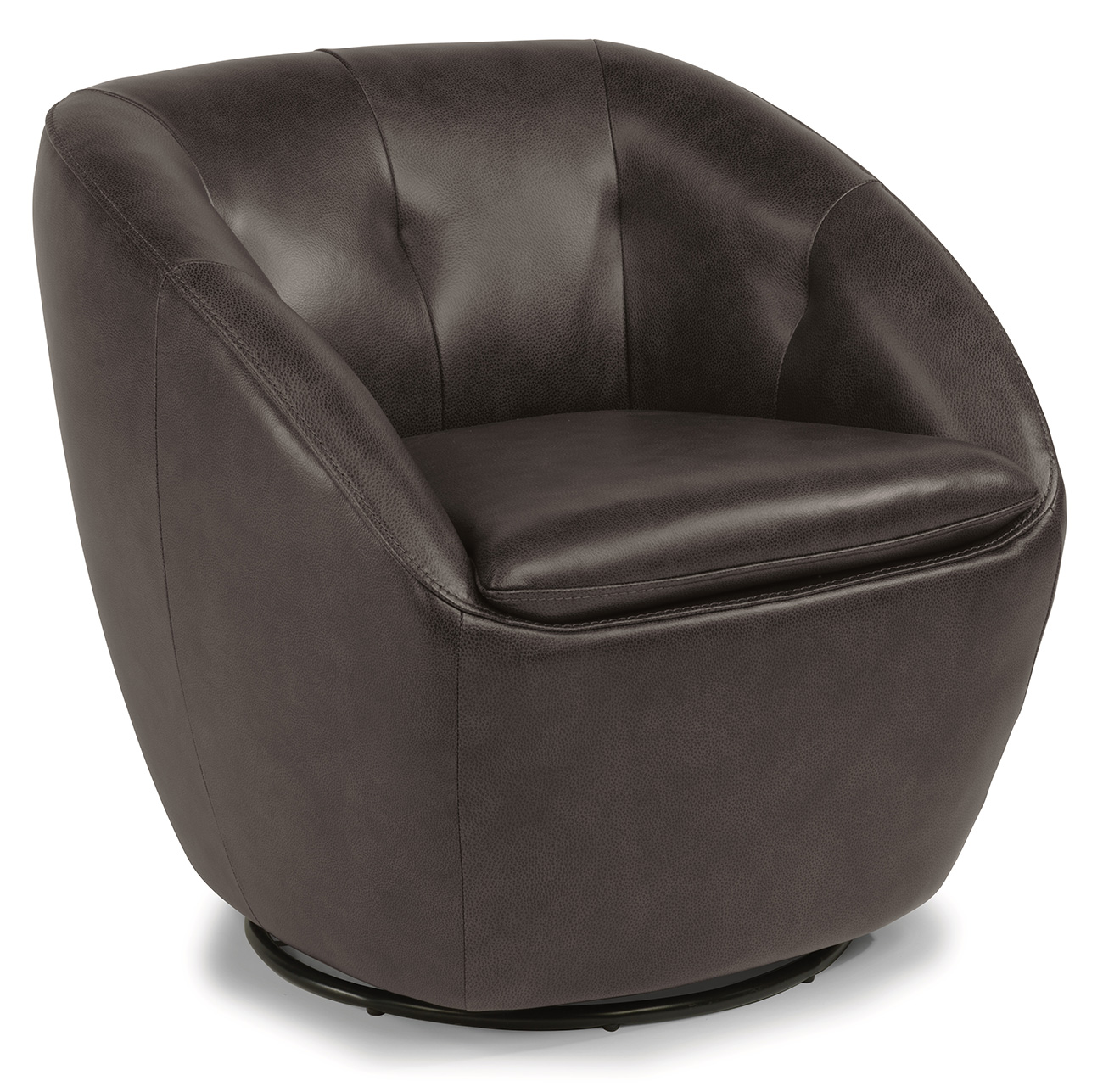 Flexsteel Wade Leather Swivel Chair - 1855-11-637-70