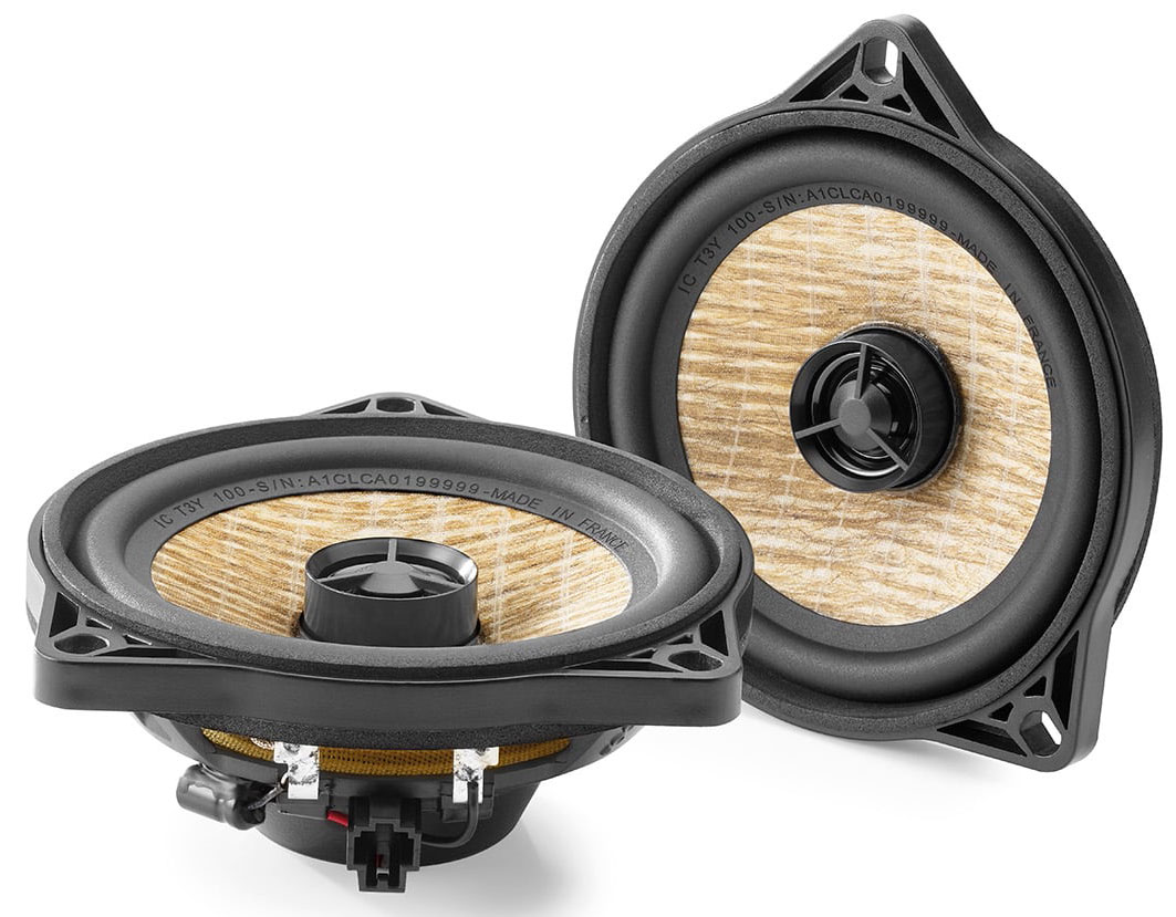 Focal 4\" 2-Way Coaxial Kit For Tesla Model 3 and Model Y (Pair) - IC T3Y 100