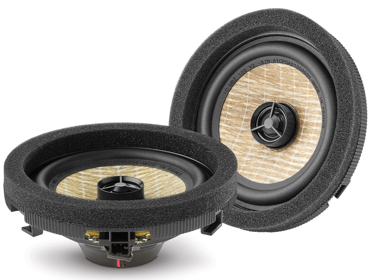 Focal 4-Inch 2-Way Coaxial Kit - IC MBZ 100V2