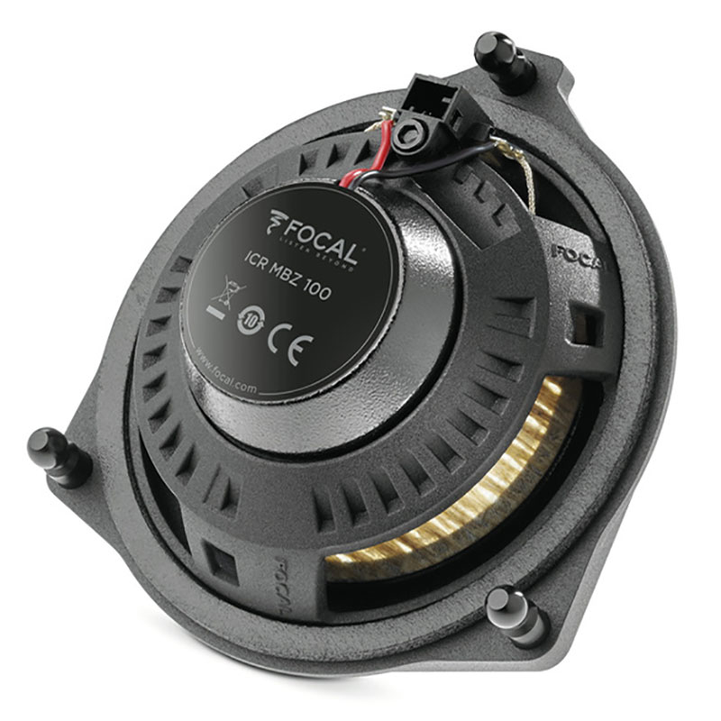 Focal 4\" Surround 2-Way Coaxial Kit (Pair) - ICR MBZ 100