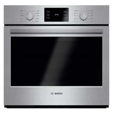 Bosch 500 Series 30\" Built-In Stainless Steel Electric Single Wall Oven - HBL5451UC