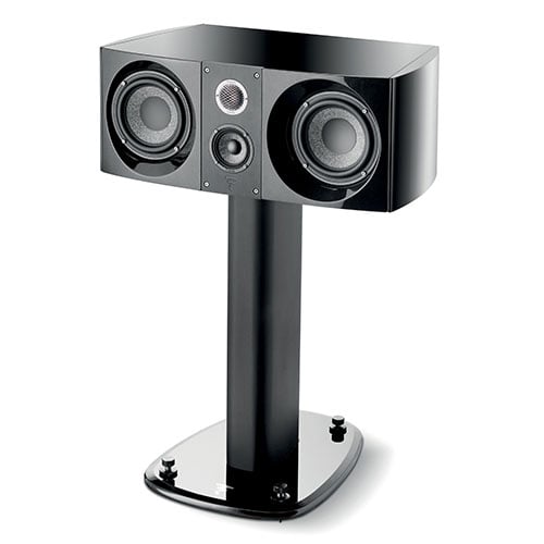 Focal Sopra Matte Black Center Channel Speaker Stand - JMLSOPRSTAN