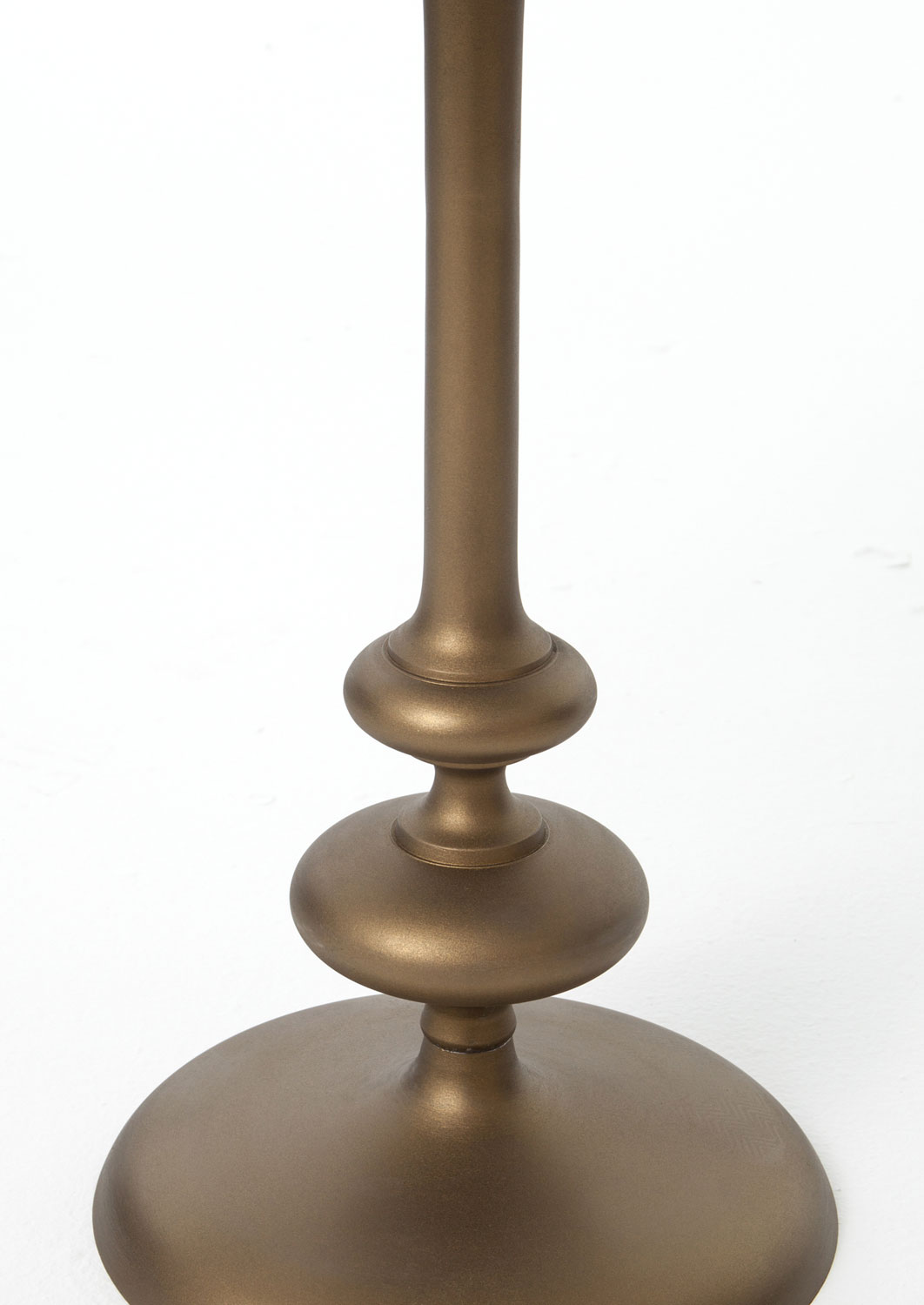 Four Hands Marlow Collection Matchstick Pedestal Side Table  - IMAR-07-MBR
