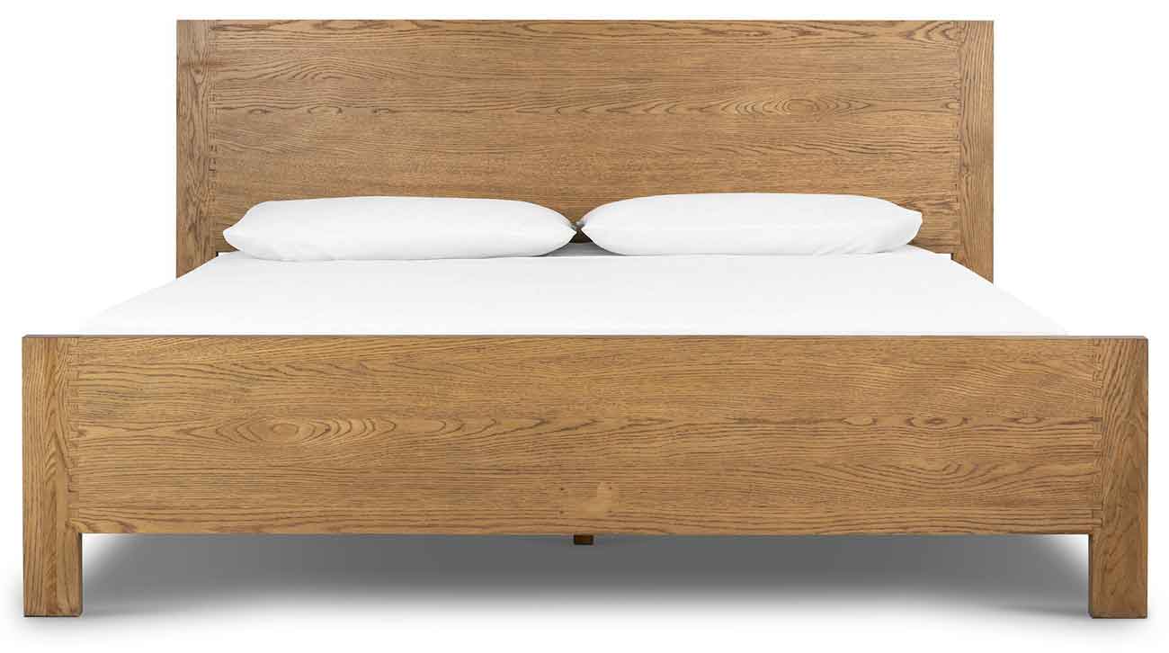 Four Hands Meadow Bed - Queen - in Tawny Oak Veneer - 231710-009