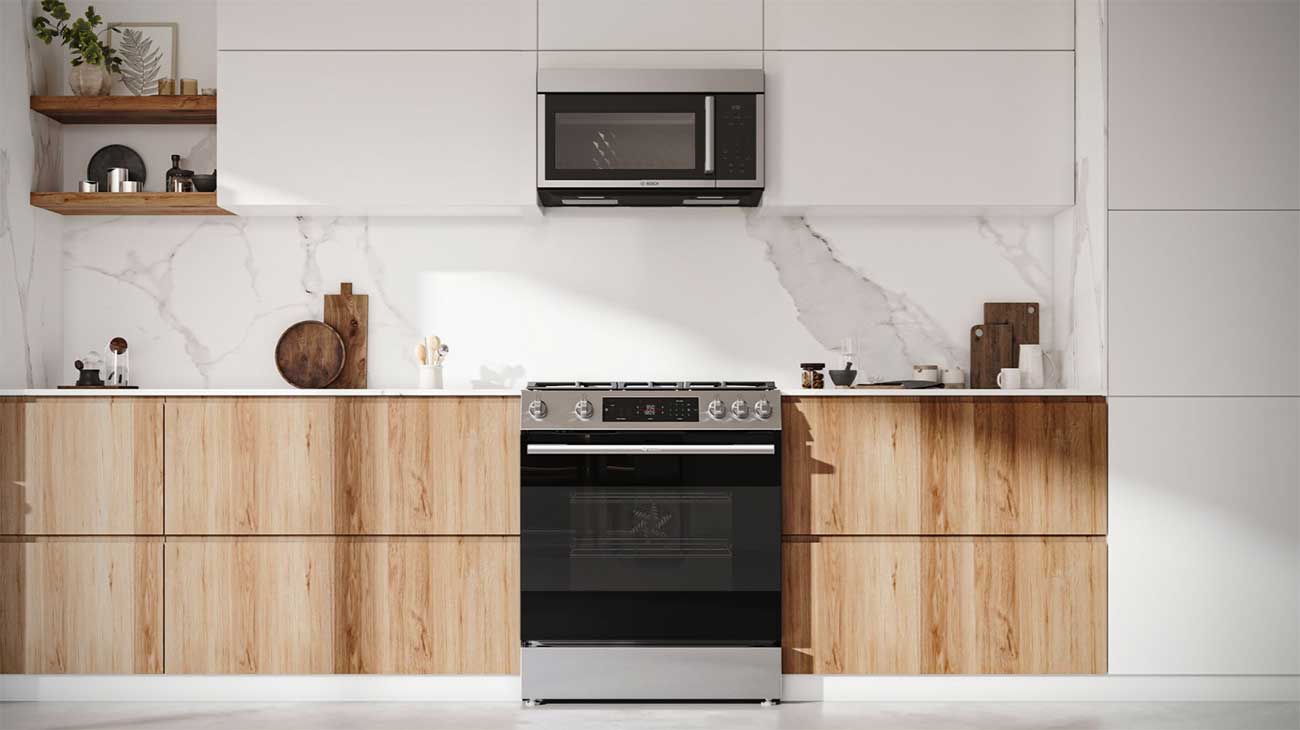 Bosch 300 Series Over-the-Range Microwave 30-Inch - HMV3055U