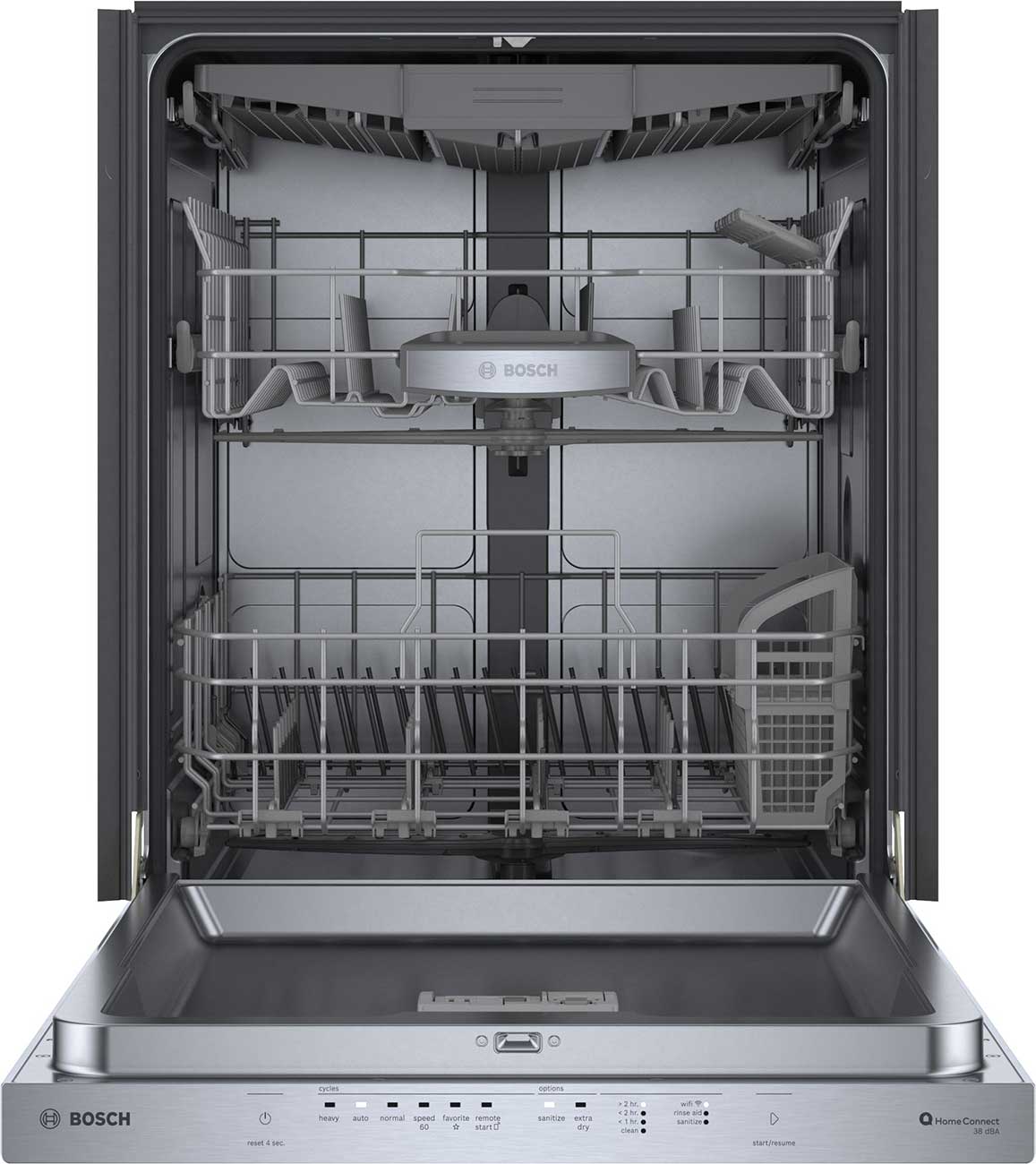 Bosch 500 Series Dishwasher 24 Inch in Fingerprint Resistant Stainless Steel - SHP95CM5N