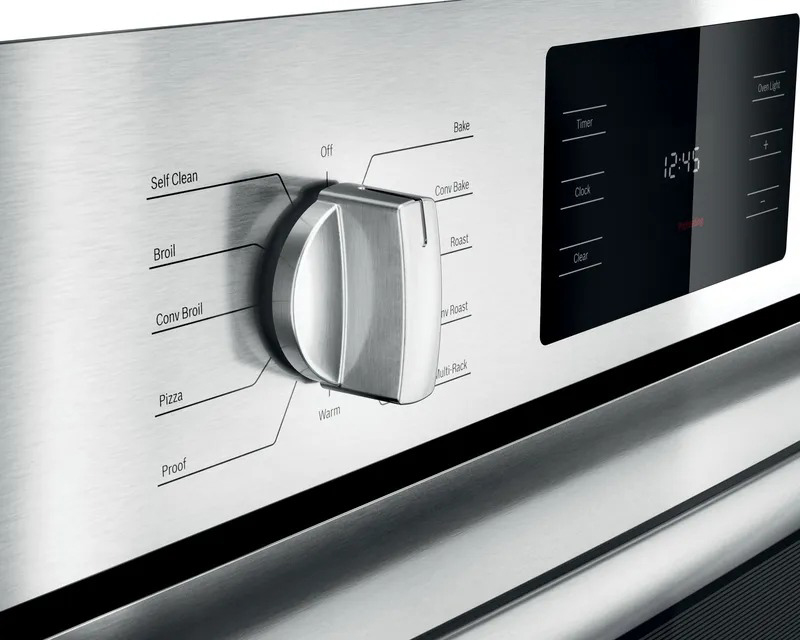 Bosch 30\" 500 Series Built-In Stainless Steel Electric Single Wall Oven - HBL5351UC
